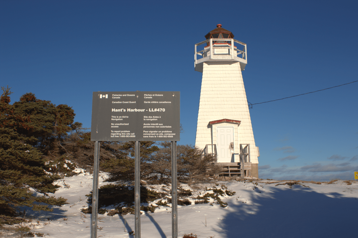 Hant’s Harbour Lighthouse Whoa Dana