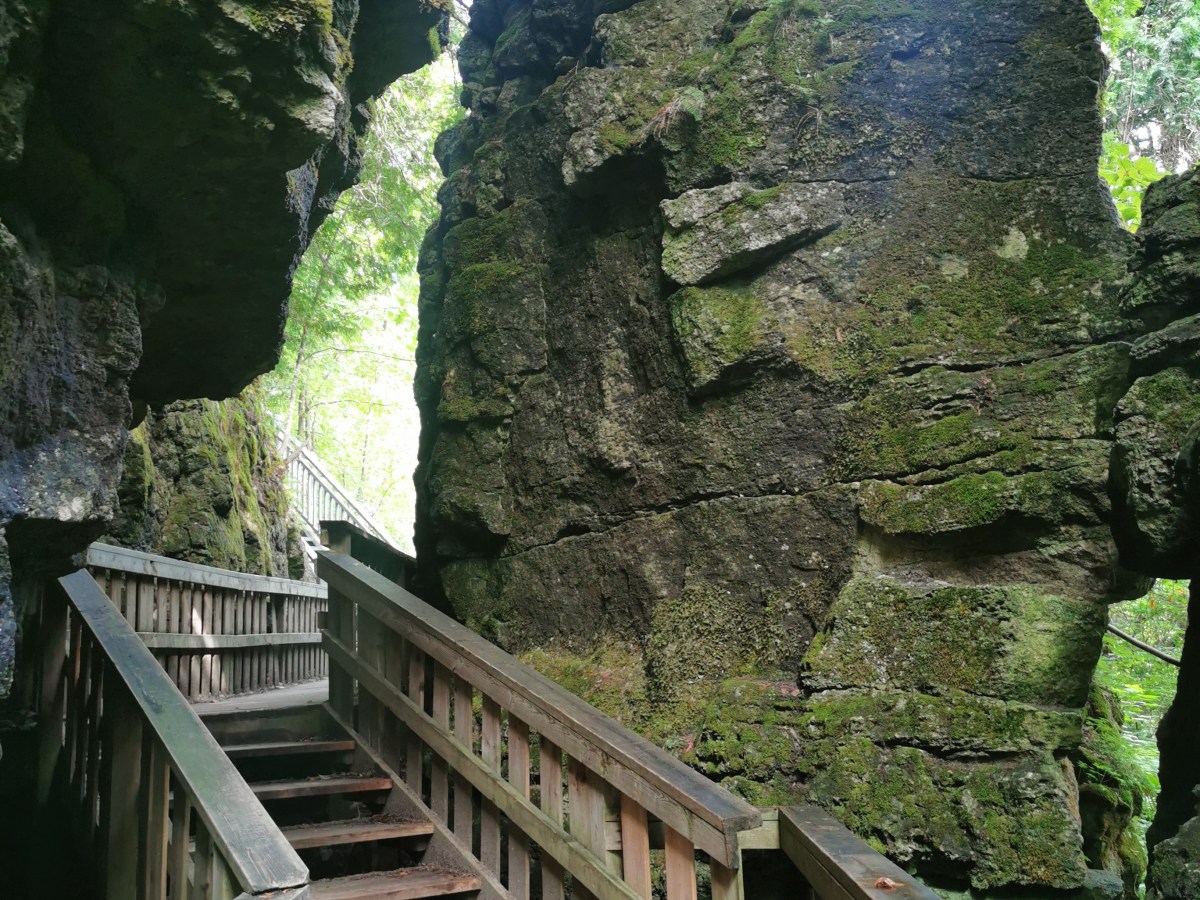 Getting Lost at Mono Cliffs